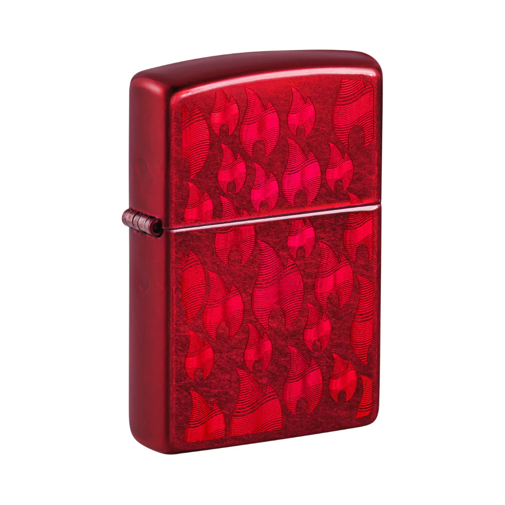 Zippo Lighter - Iced Zippo Flame Design