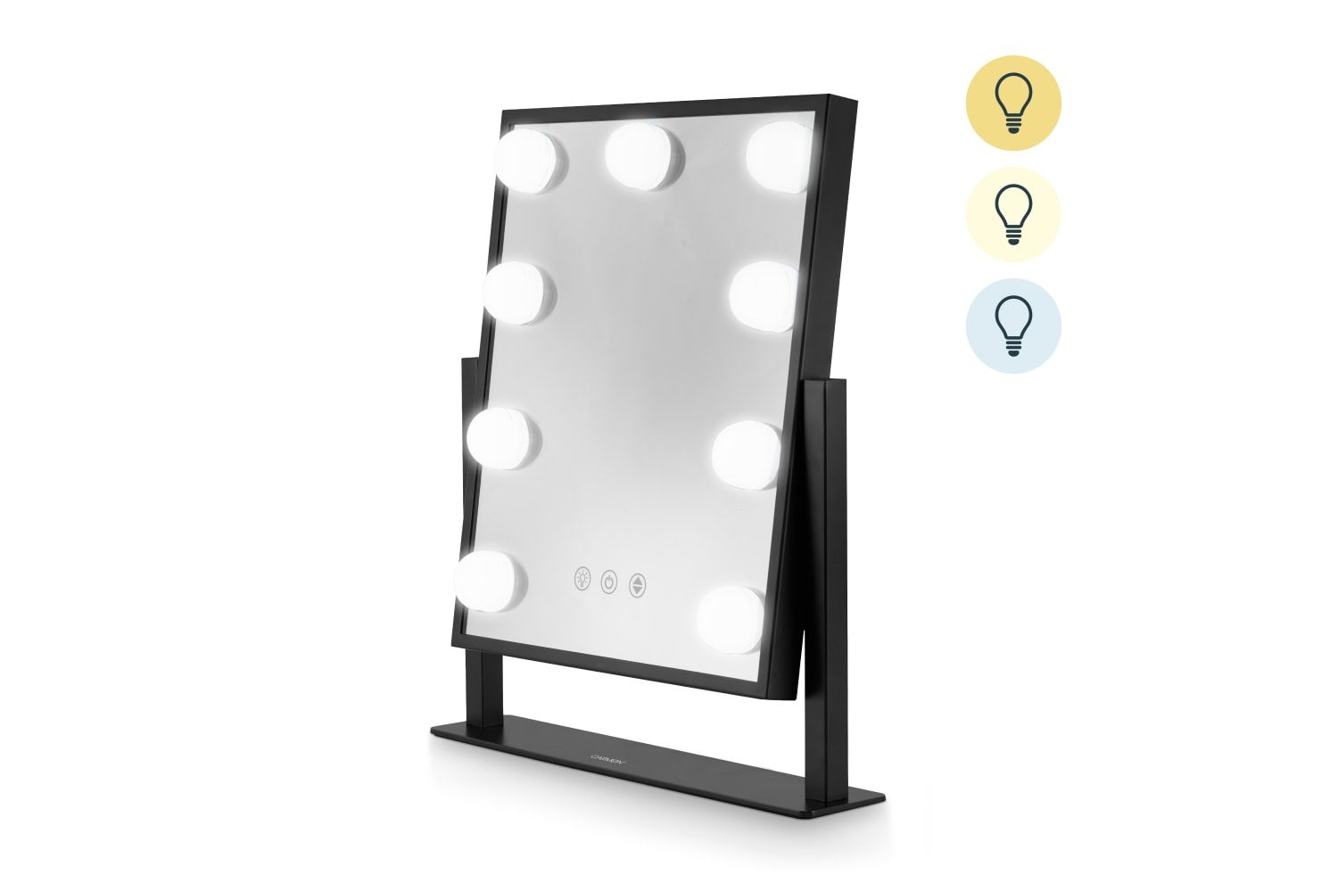 Carman Hollywood 9 Bulb Mirror Metal