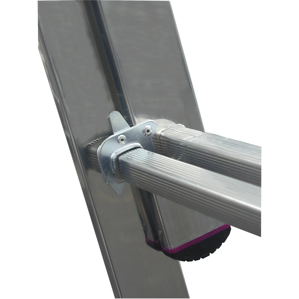 Vielzweckleiter »CORDA«, 24 Sprossen, Aluminium