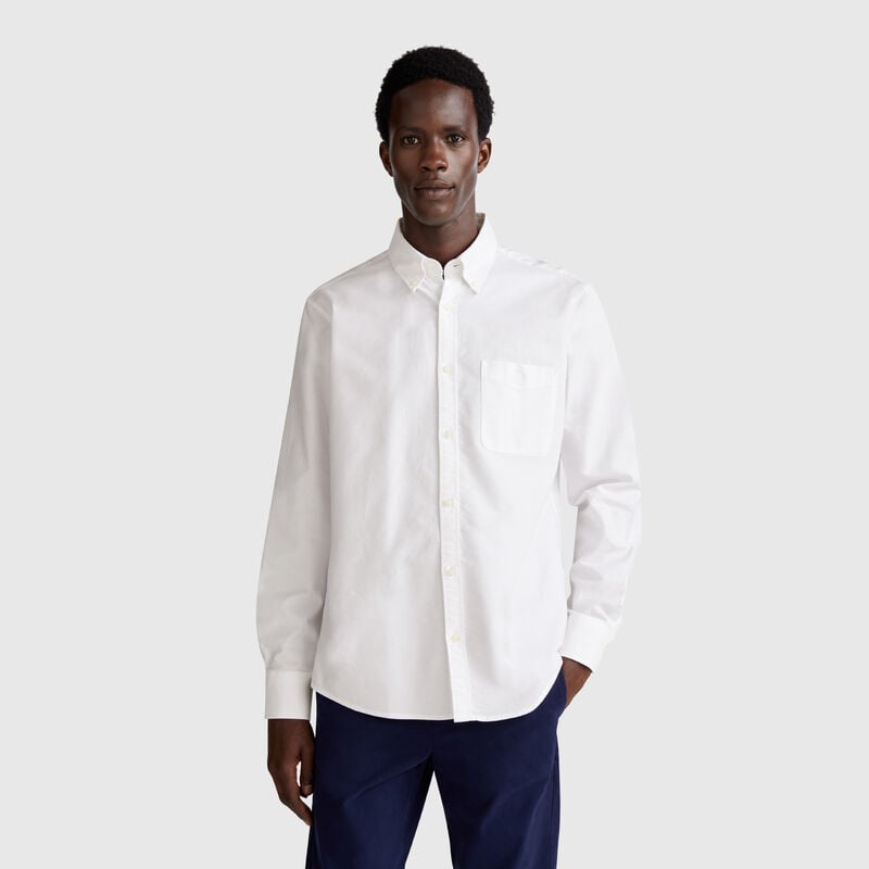 Regular fit button-down shirt