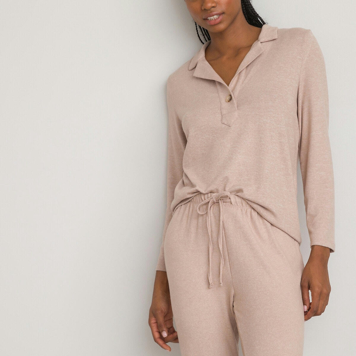 Pyjama vareuse en maille