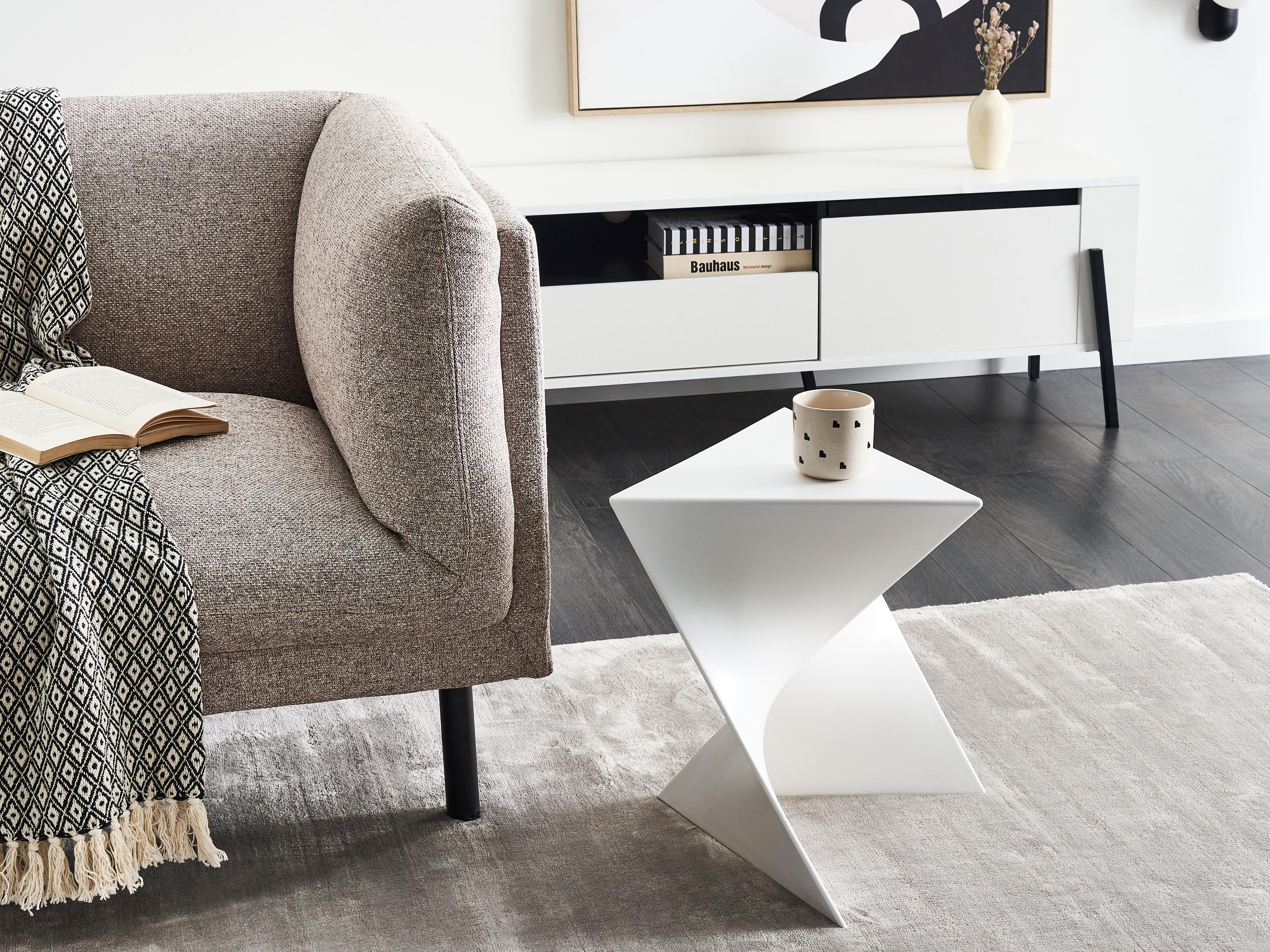 Side Table PECOS White