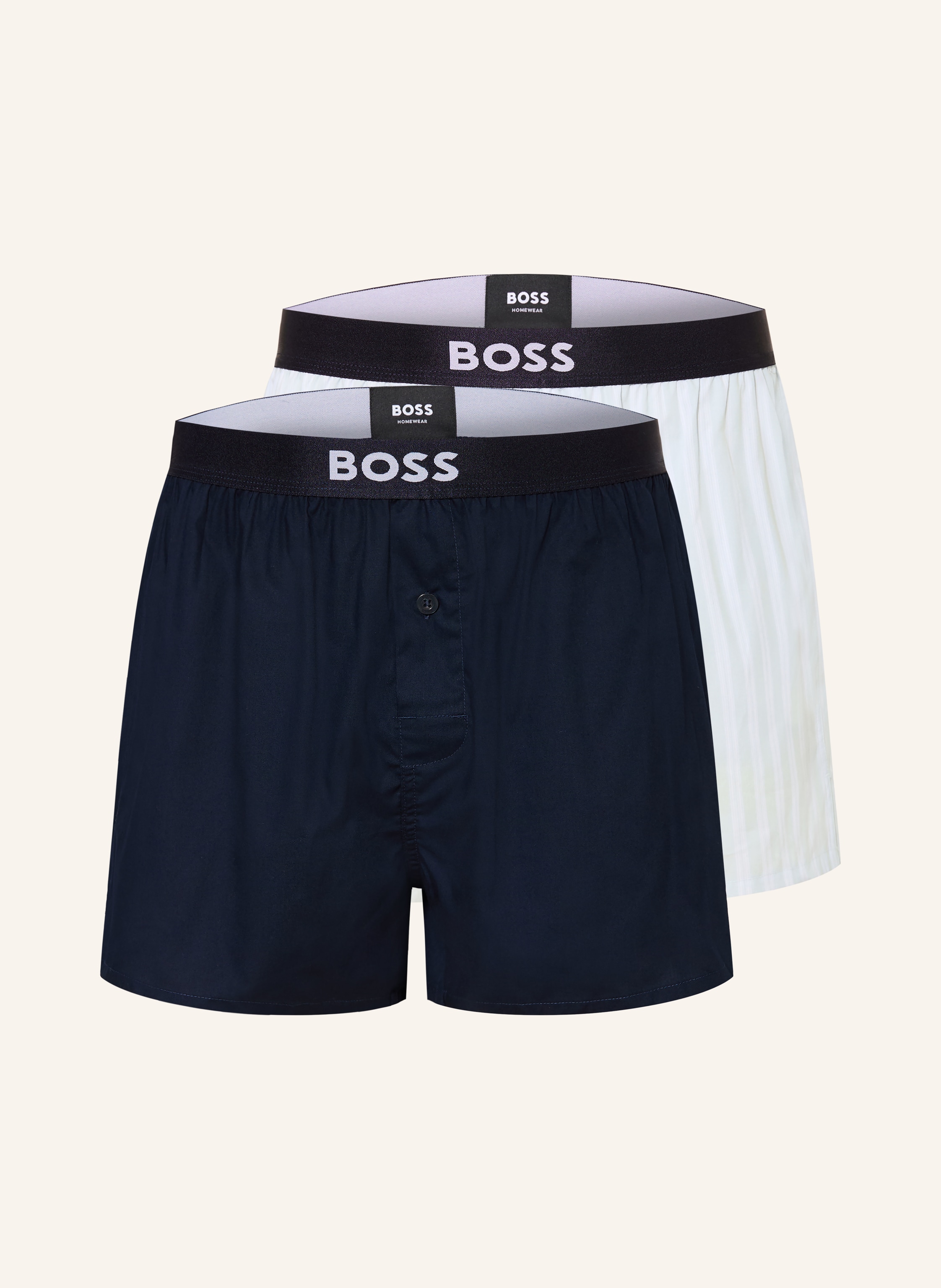 BOSS 2er-Pack Web-Boxershorts