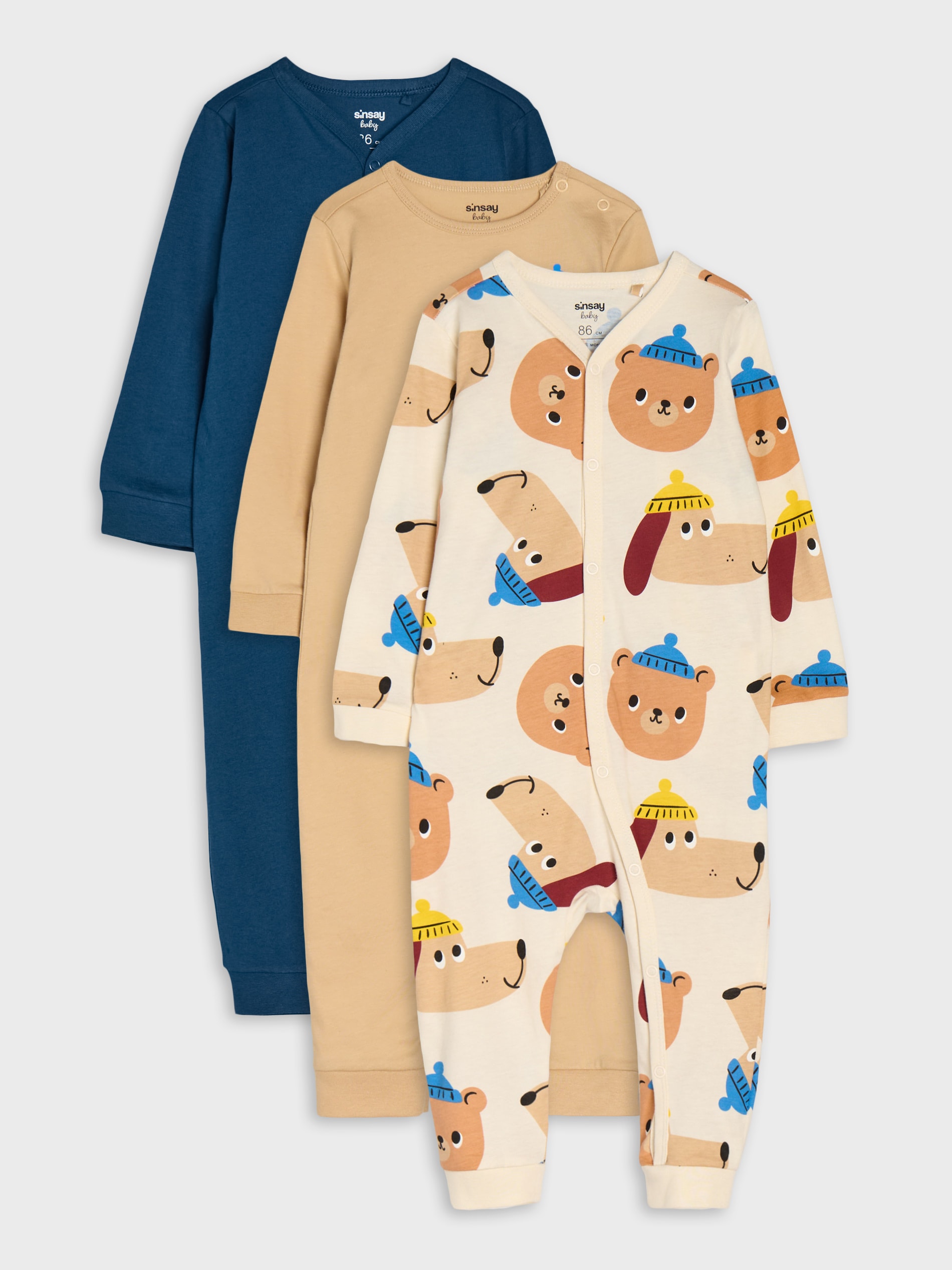 Śpiochy 3 pack