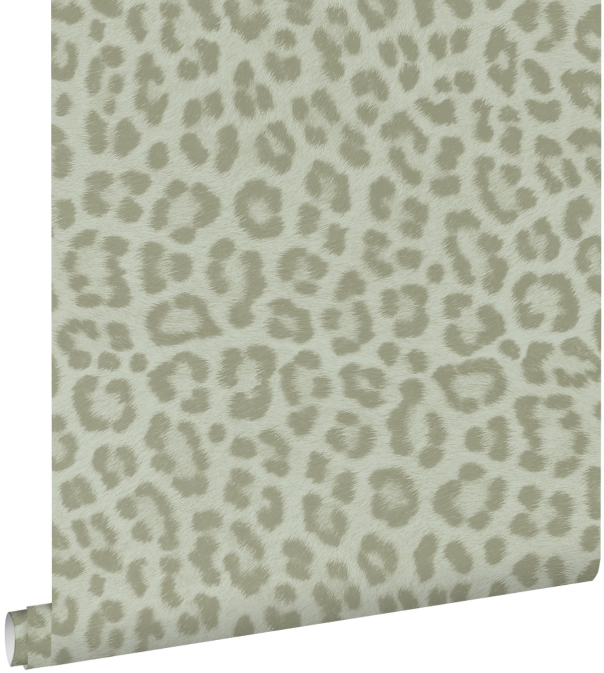 ESTAhome behang panterprint vergrijsd groen - 53 cm x 10.05 m - 139966