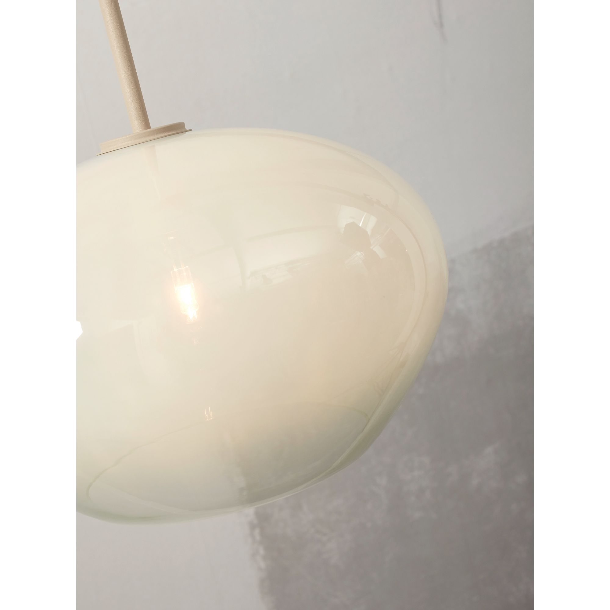 it's about RoMi Hanglamp Bologna - Wit - 35x35x23cm