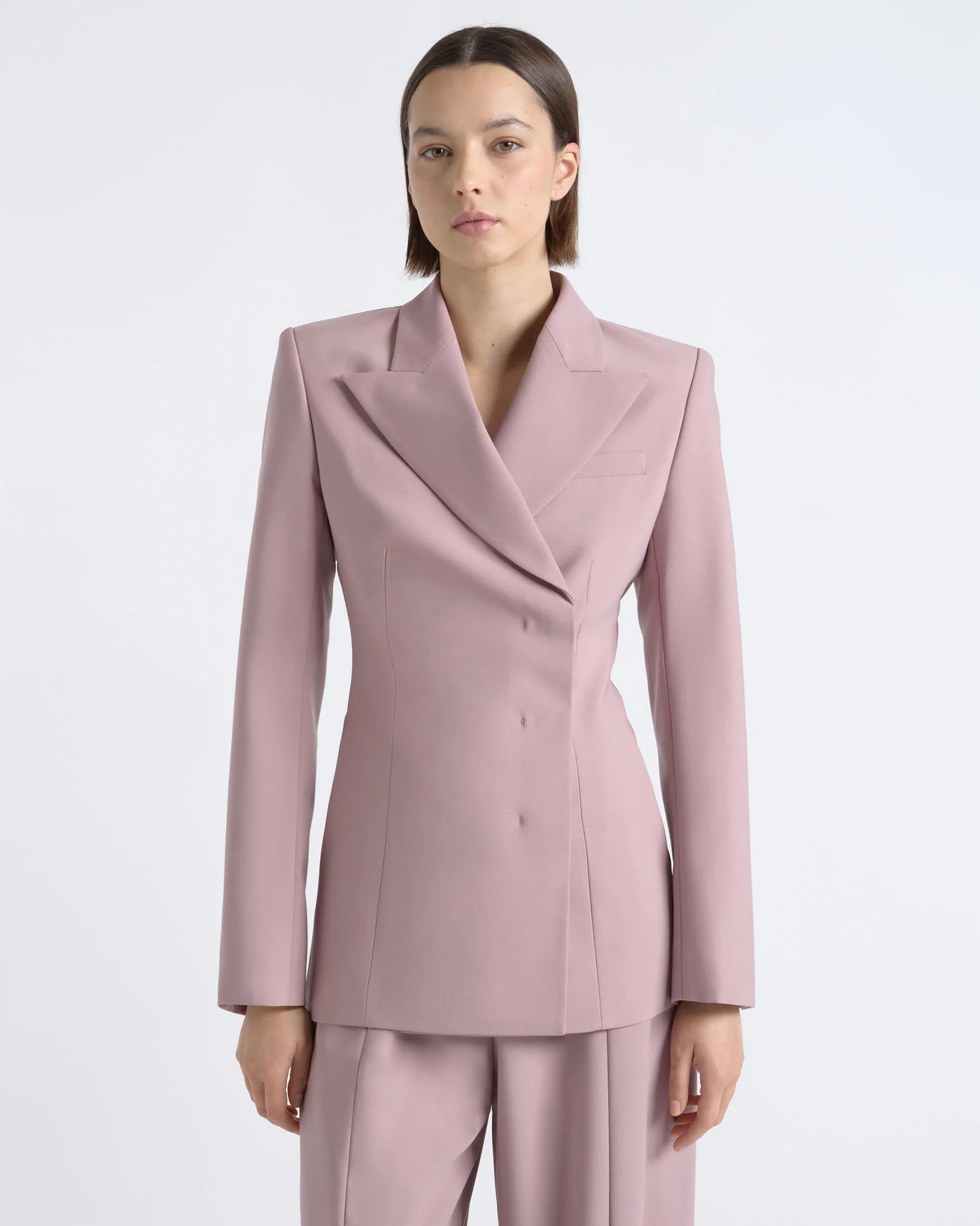 Double Breasted Concealed Blazer