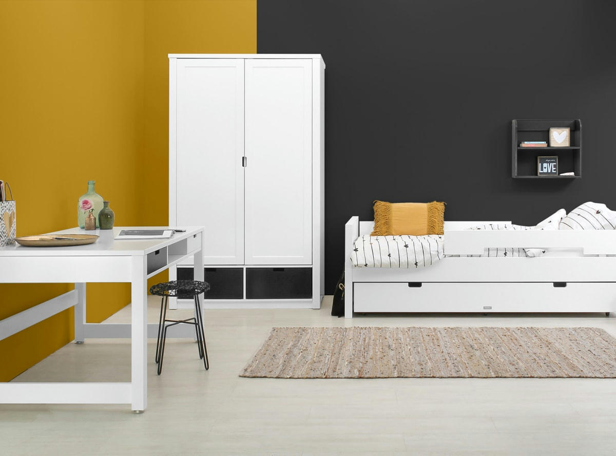 MIX ET MATCH - Lit enfant  blanc