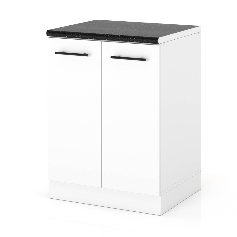 Szafka kuchenna stojąca nowoczesna 60cm spremium biały mat