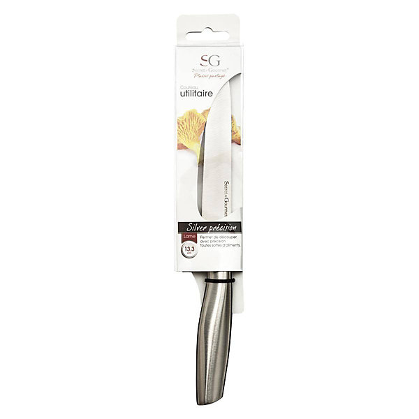 Couteau utilitaire inox - lame 133cm Silver Précision - 5Five