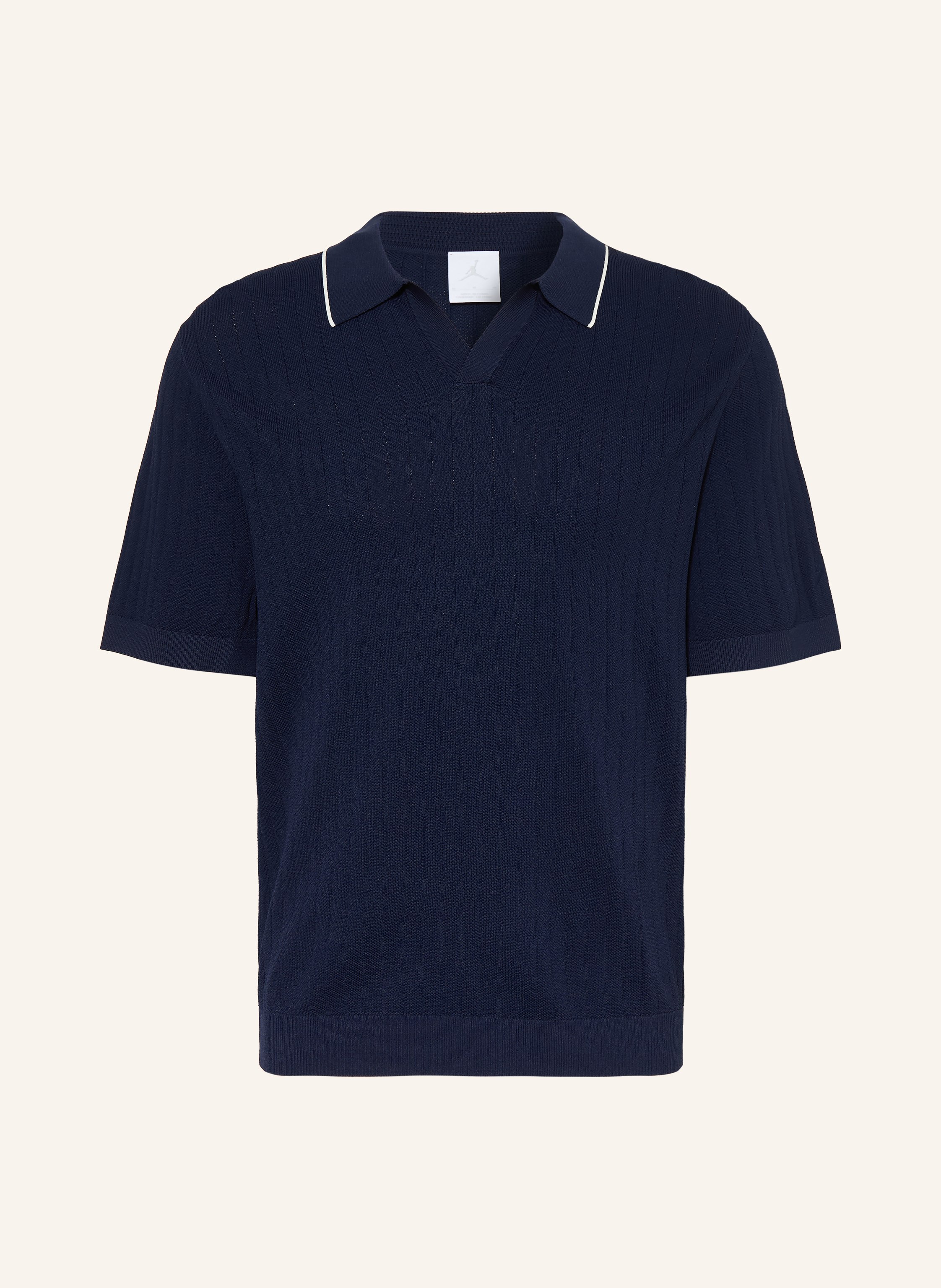 JORDAN Strick-Poloshirt Loose Fit