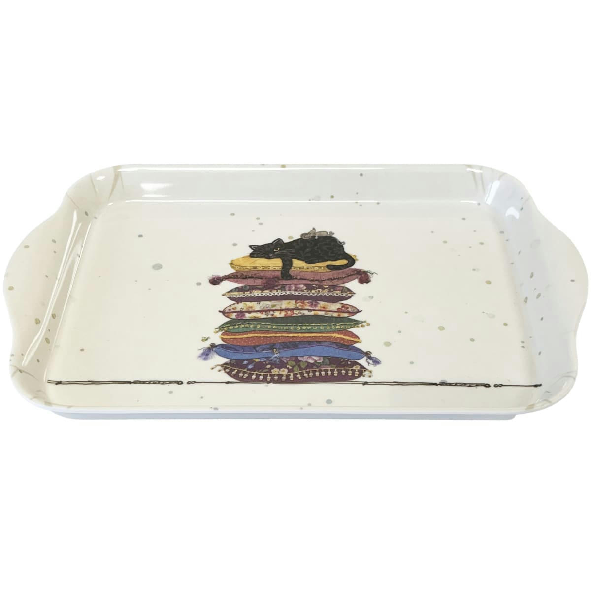 CHAT COUSSIN - Mini plateau rectangulaire 20,8x14cm