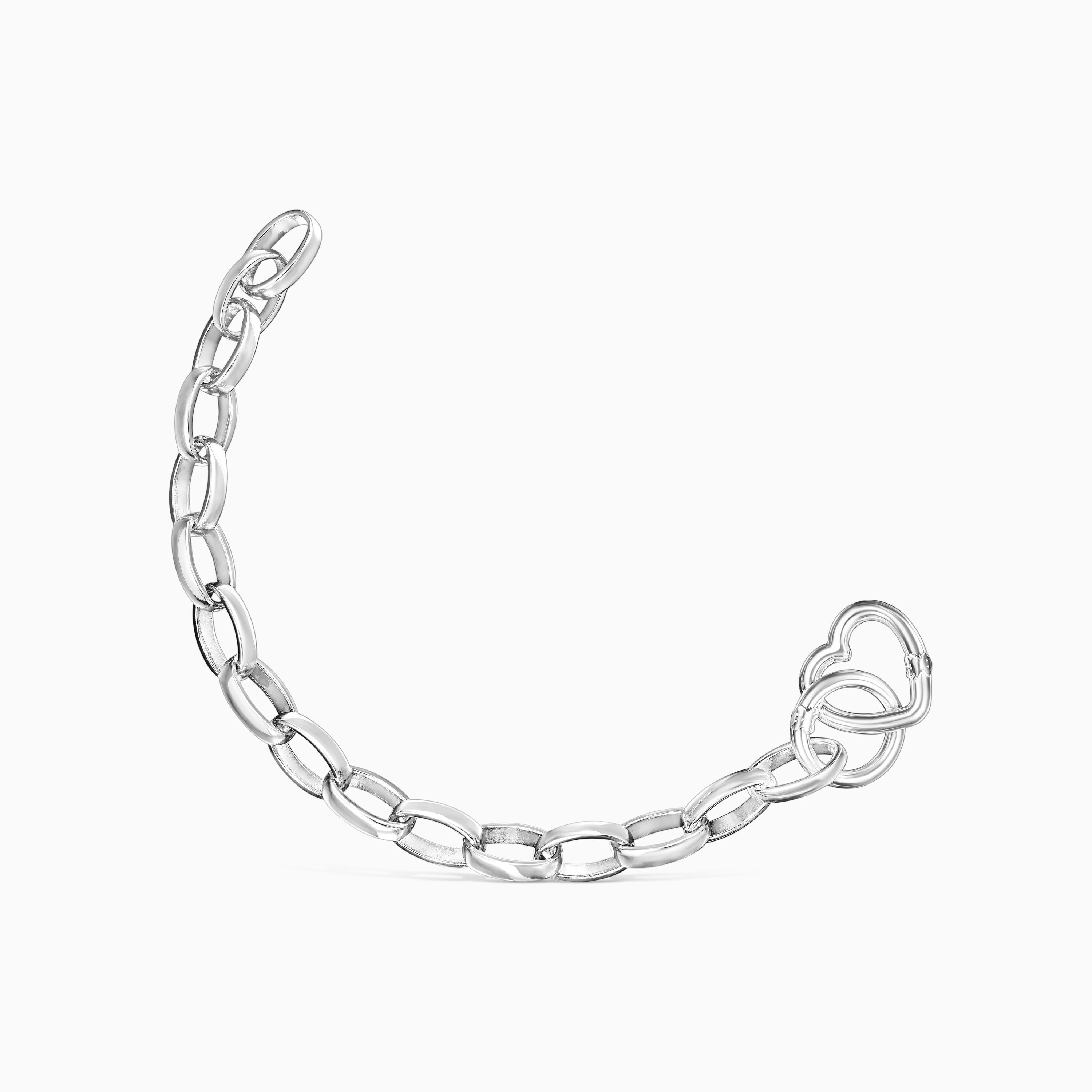 Set Pulsera - Collar de plata y cuero Hold