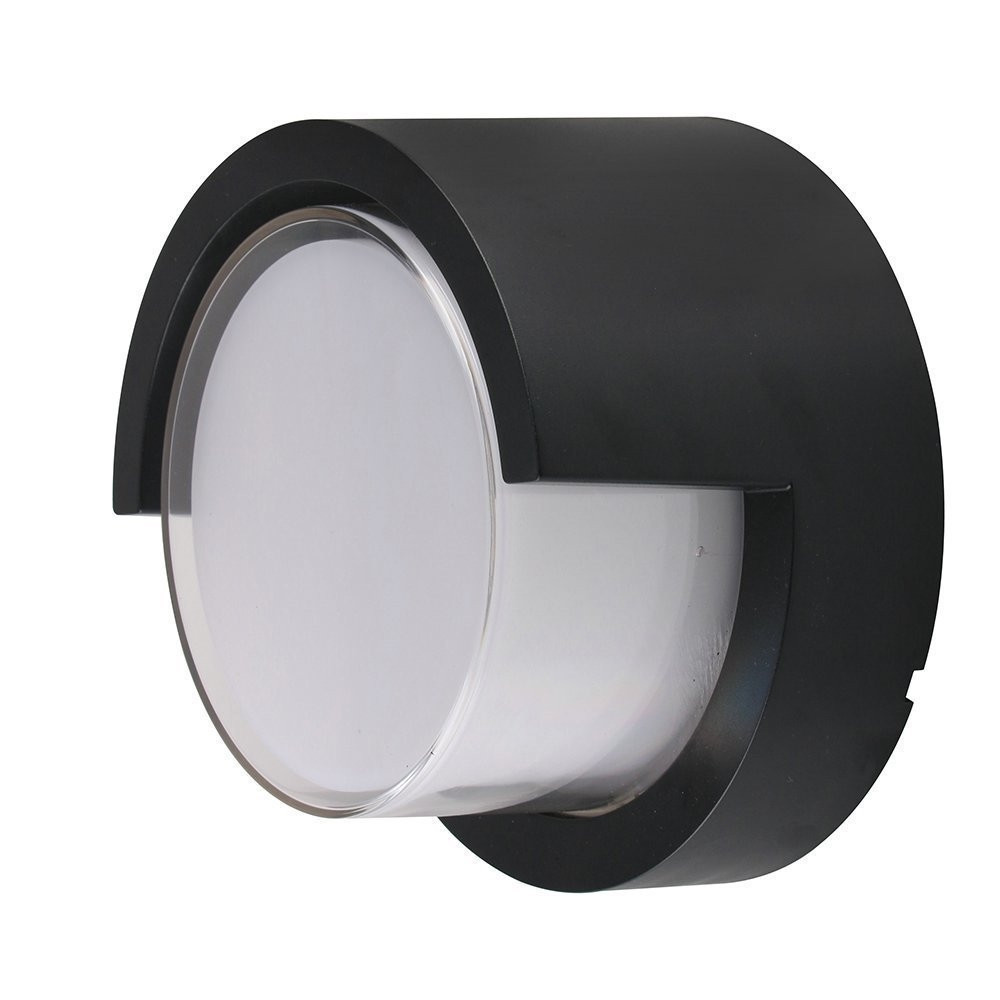 Kinkiet zewnętrzny VT-827 3000K czarny LED 1x12W 1155lm IP65 V-TAC