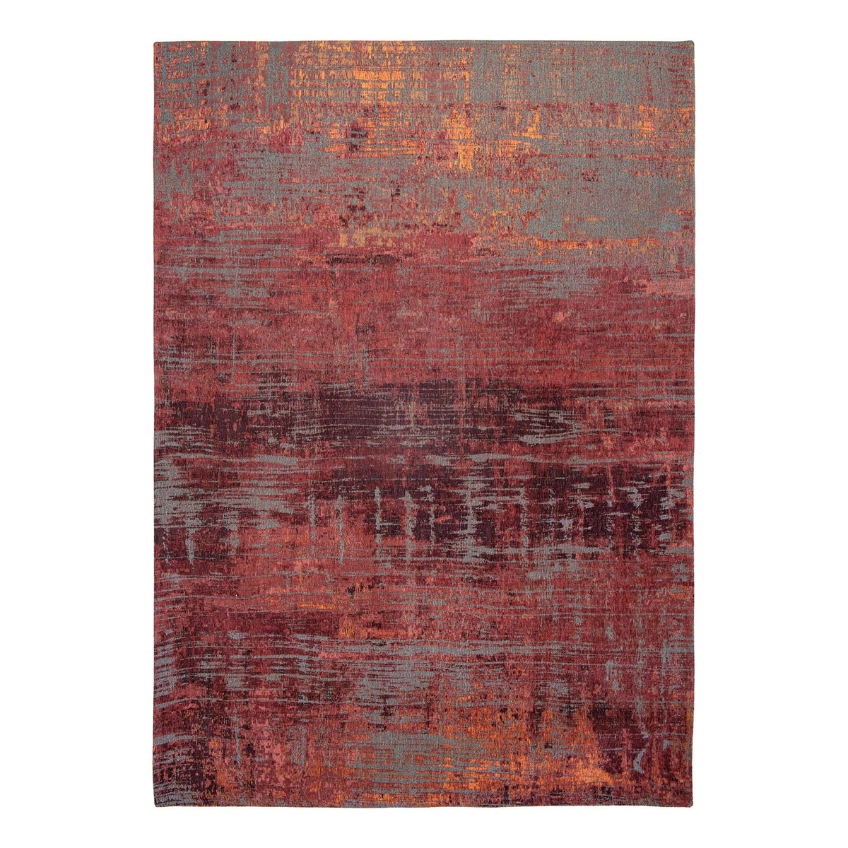 Ecorugs vloerkleed Nassau Red - rood - 80x150cm