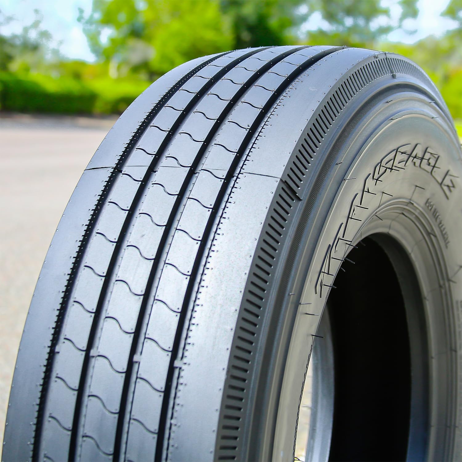 Set of 4 (FOUR) Transeagle ST Radial All Steel Heavy Duty Premium Trailer Radial Tires-ST225/75R15 225/75/15 225/75-15 123/119L Load Range G LRG 14-Ply BSW Black Side Wall