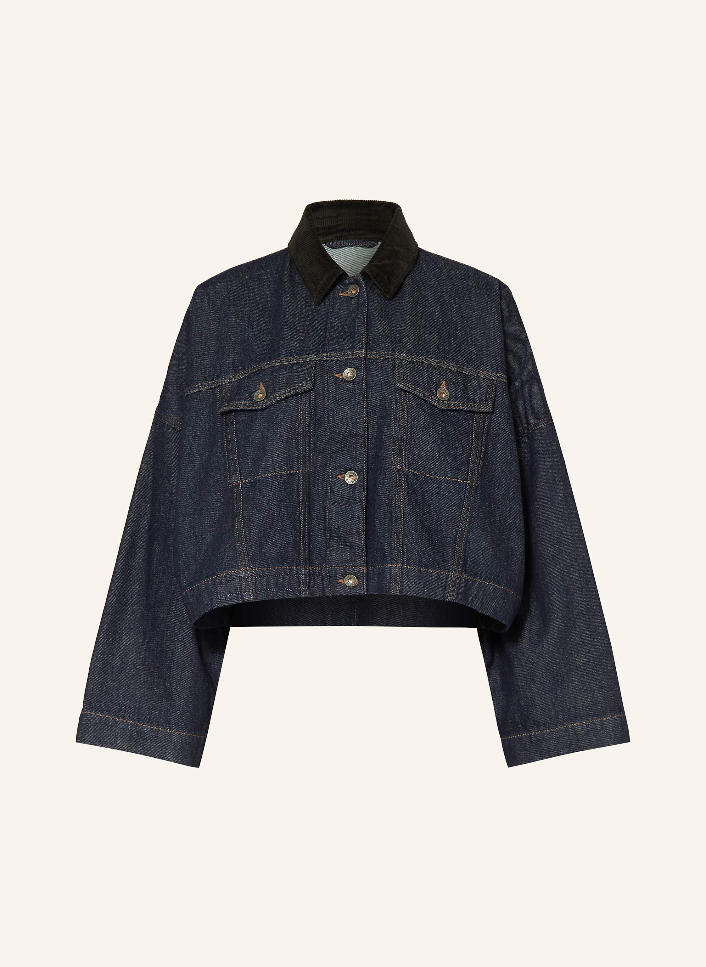 DRYKORN Kastenjacke HOLBROOKS in Jeansoptik