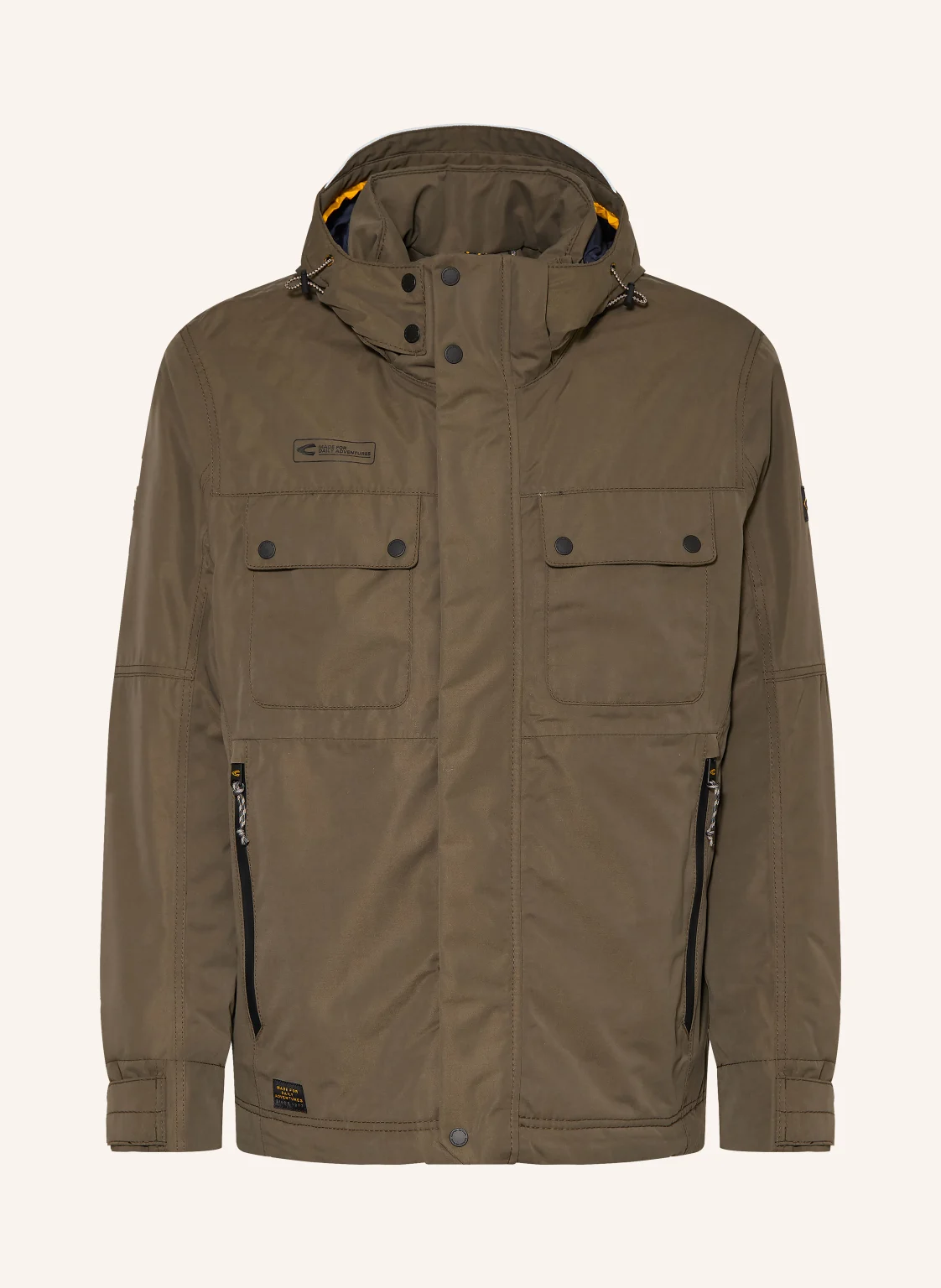 camel active Funktionsjacke mit abnehmbarer Kapuze