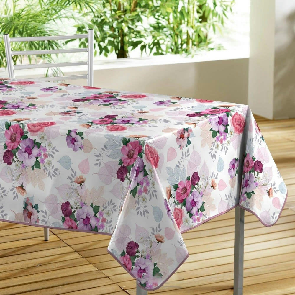 ROSSANA - Nappe toile cirée PVC 140x240cm