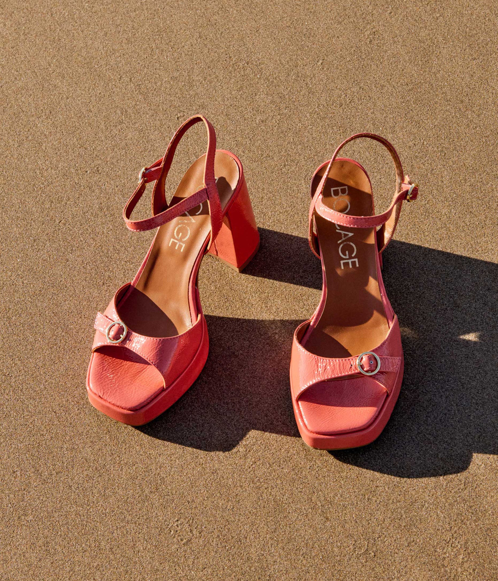 Sandale Polla rose sorbet