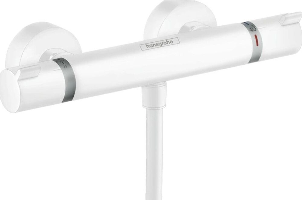 DUSJBATTERI HANSGROHE ECOSTAT COMFORT MATT HVIT
