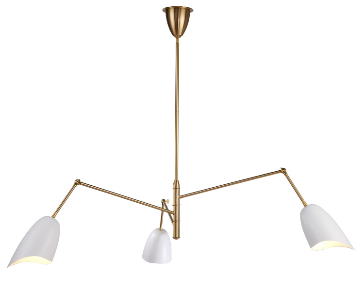 Lampa wisząca RAGNO biała 150 cm