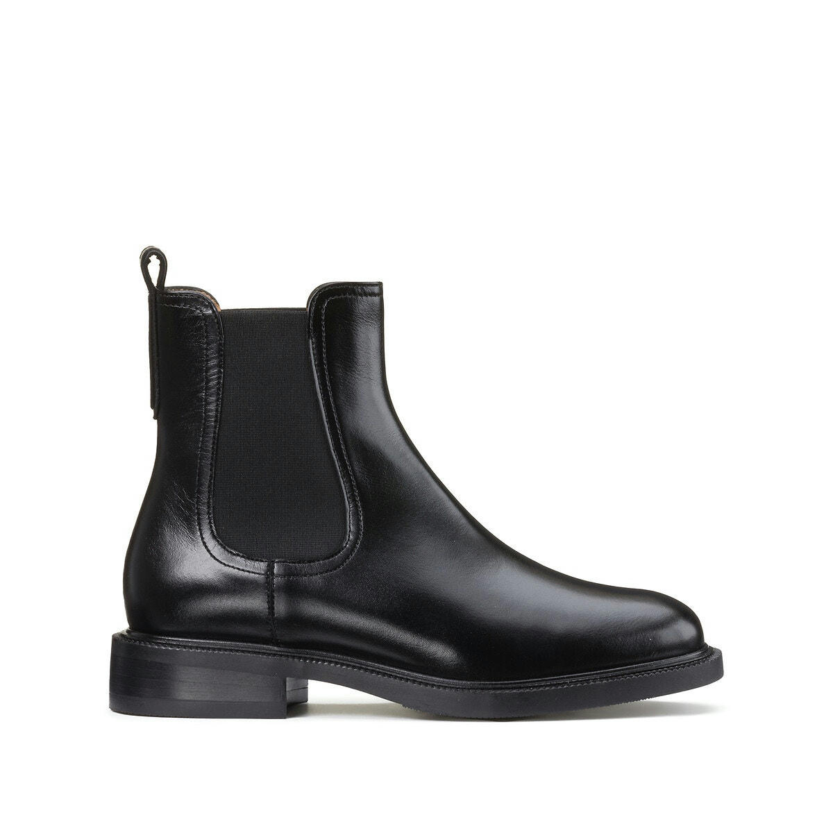 Boots chelsea Signature en cuir