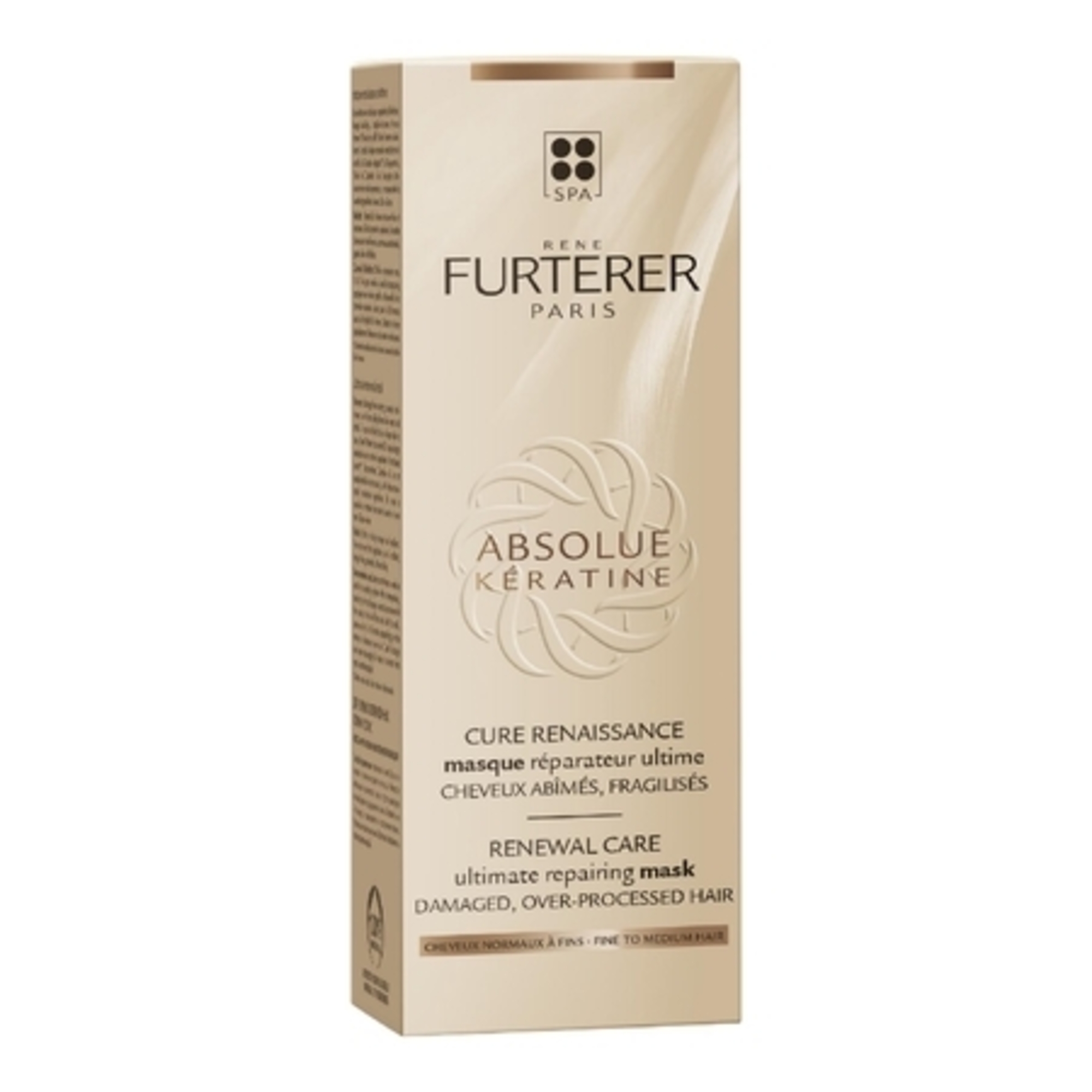 787357René furterer - absolue keratine - masque réparateur ultime à la kératine - cheveux normaux à fins abîmés 100 ml