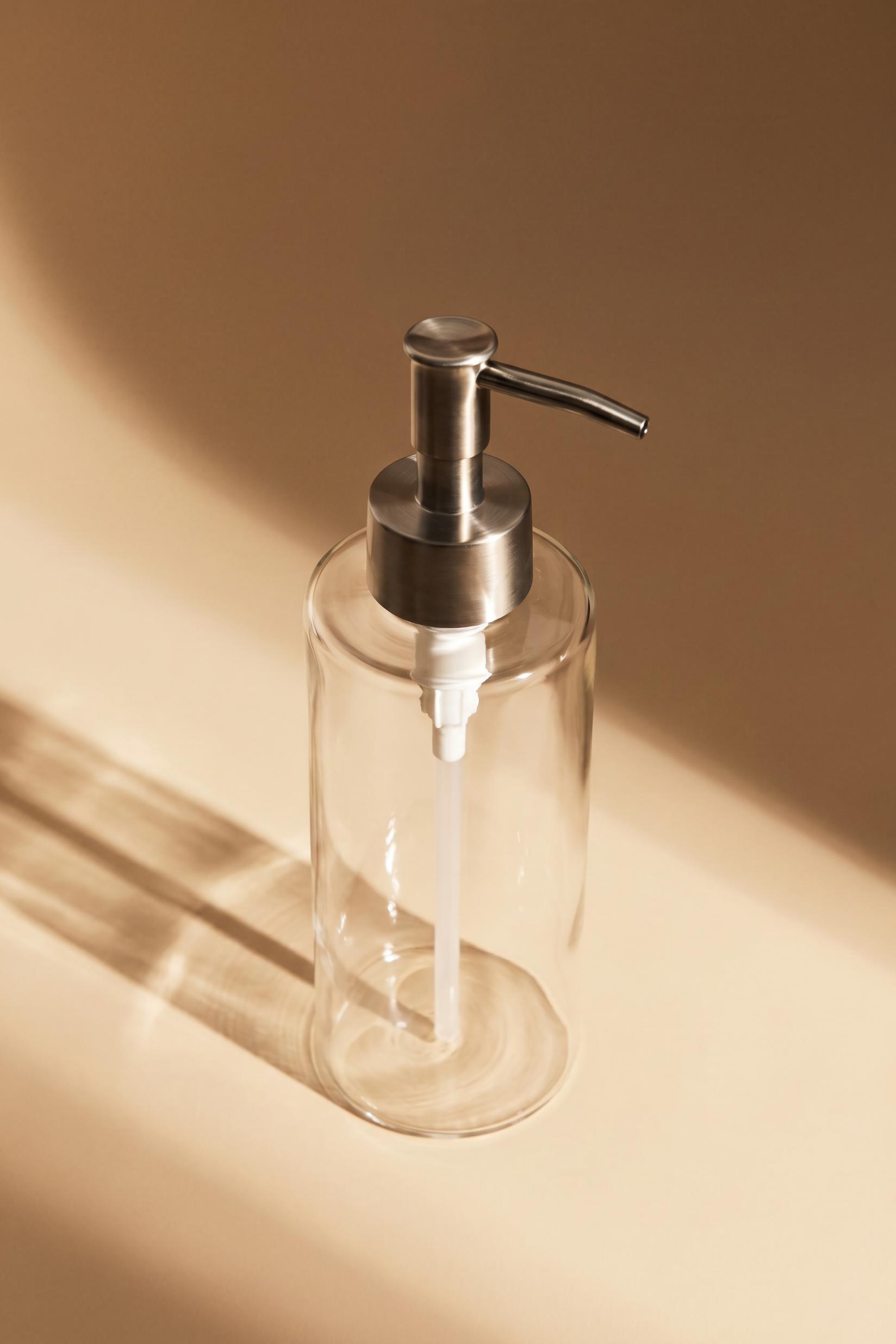 Dispensador jabón borosilicato