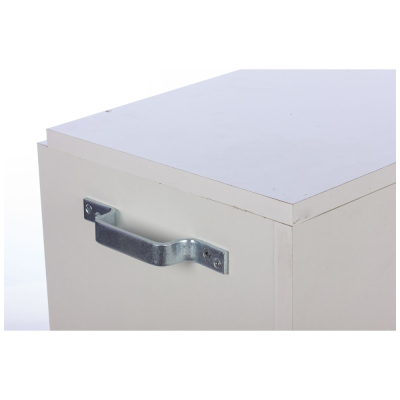Poignée de tirage en acier zingué 210 mm TEKNIBOX