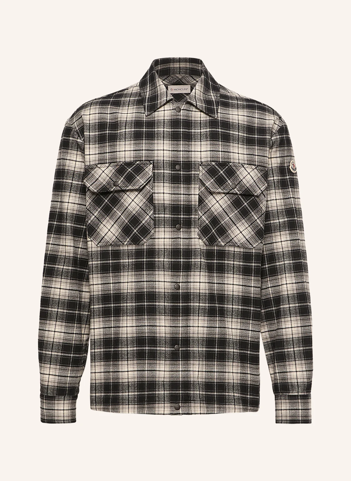 MONCLER Flanell-Overshirt