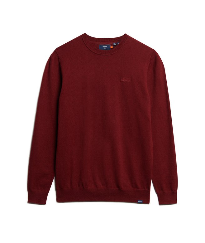 Organic Cotton Cashmere Blend Crew Neck Jumper
