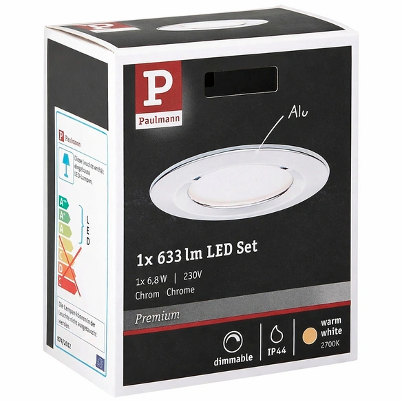 LED-Einbauleuchte »Coin Slim«, dimmbar, inkl. Leuchtmittel in bernsteinfarben