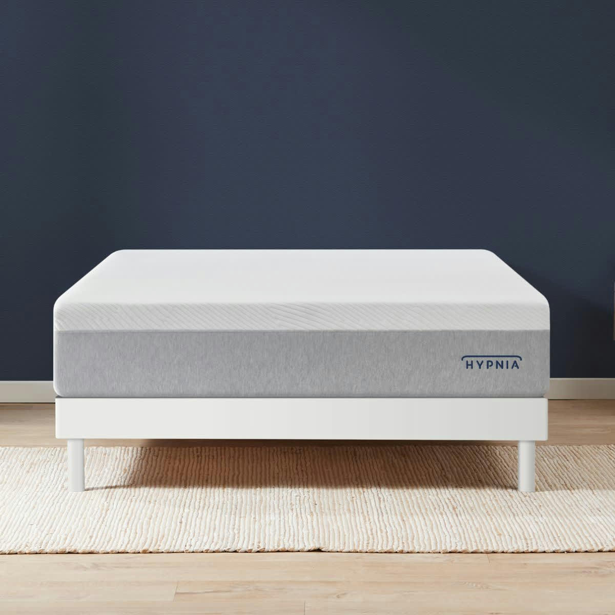 - Sommier à Lattes en kit bois Blanc - 140 x 190 cm