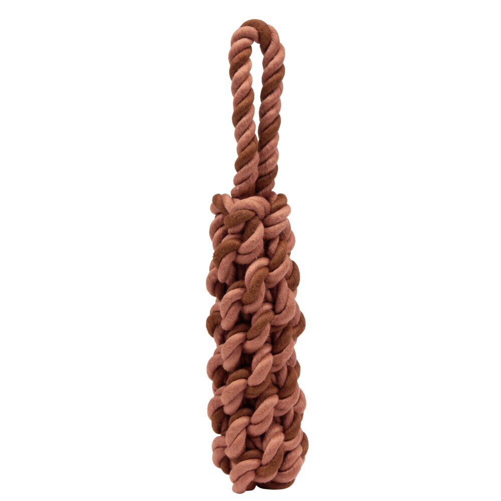 Jouet pour chien 5 pièces corde, balle, plaid, peluche écureuil marron 22x30x10cm