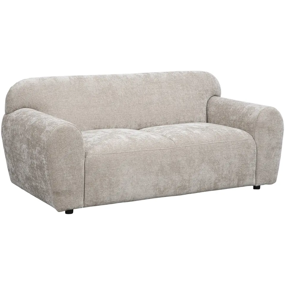 Bank Bibi 2-zits - stof Glory - beige