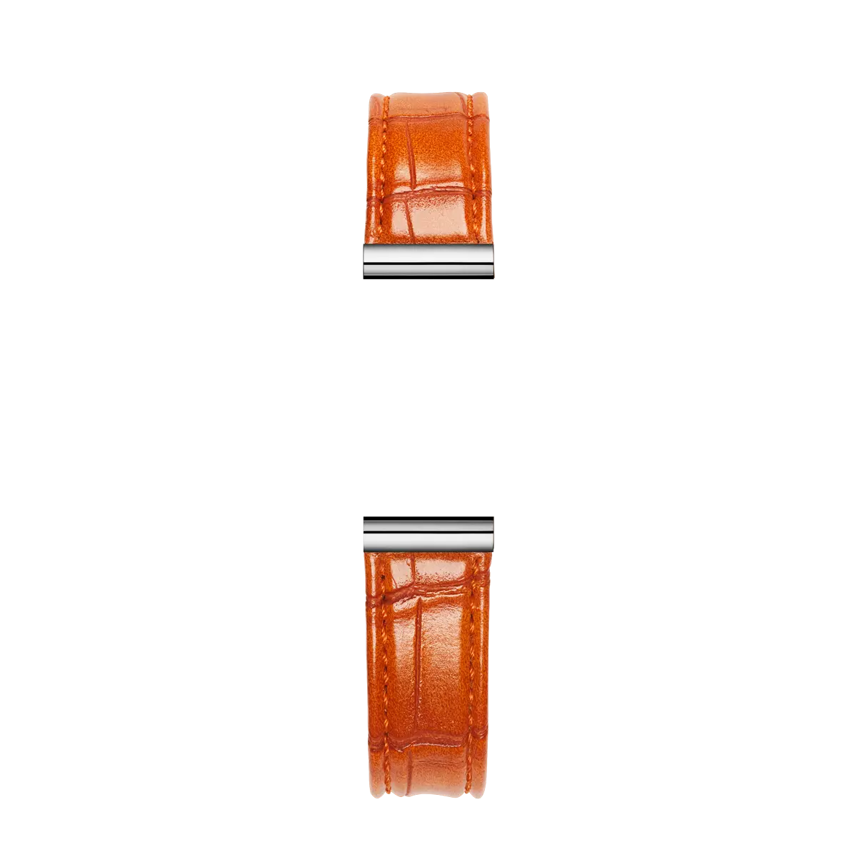 ANTARÈS – BRACELET SIMPLE – MANDARINE CROCO