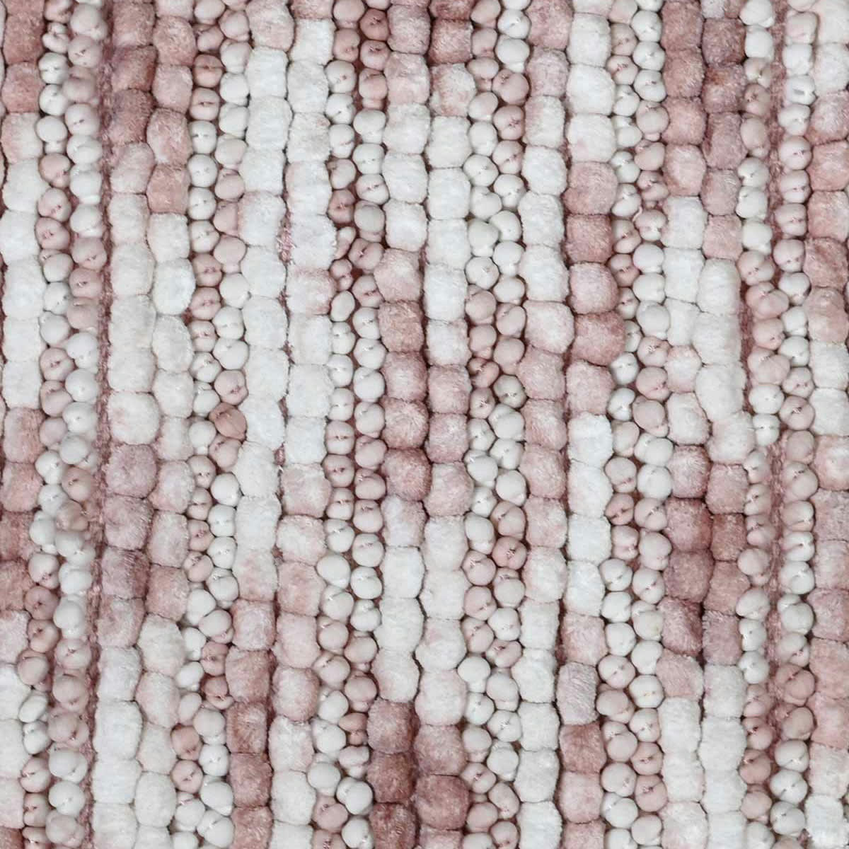 PALLINE - Tapis de bain et descente de lit  poudre 50x80 cm