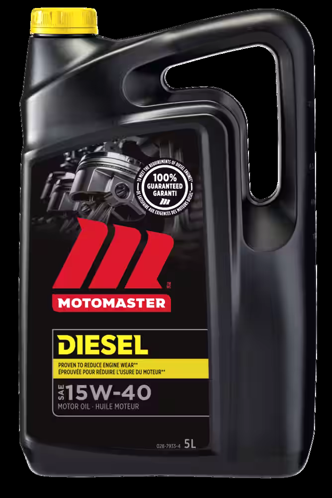 MotoMaster 15W40 Conventional Diesel Oil, 5-L