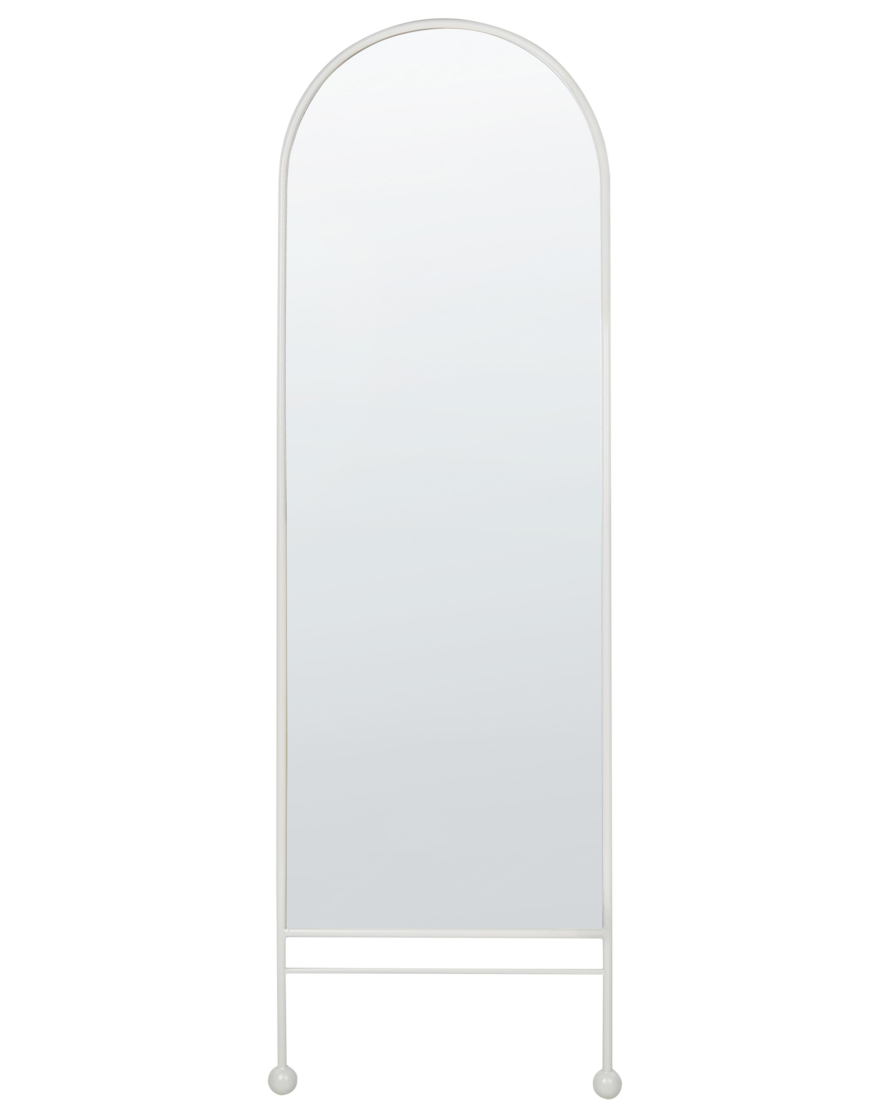 Wall Mirror JARNAGES 45 cm 145 cm Metal White