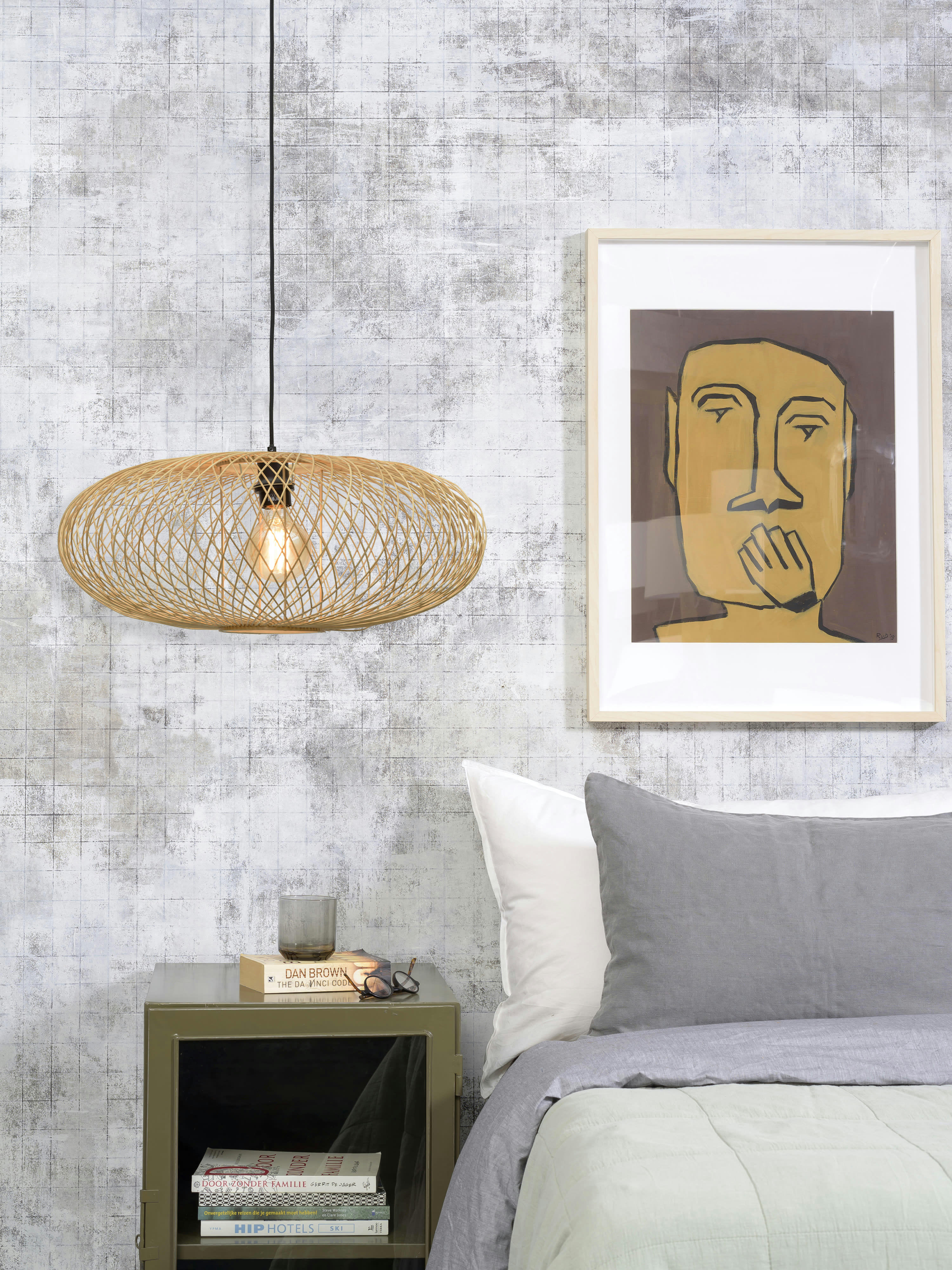 CANGO - Suspension en bambou naturel D60