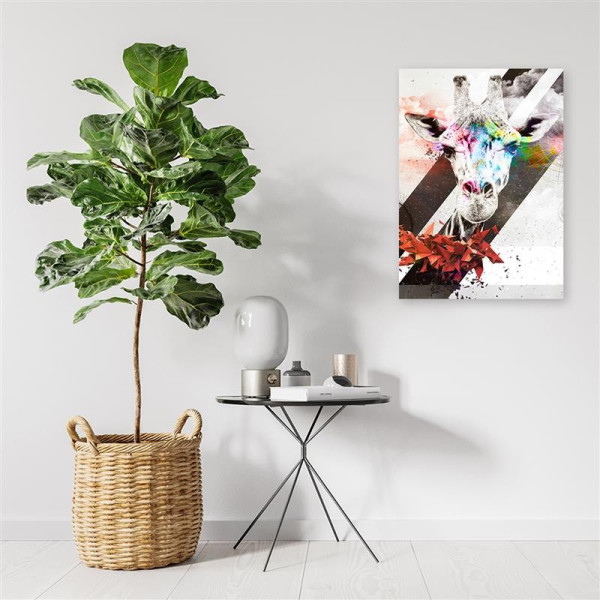 Feeby Obraz Abstrakcyjna żyrafa i kształty 40x60