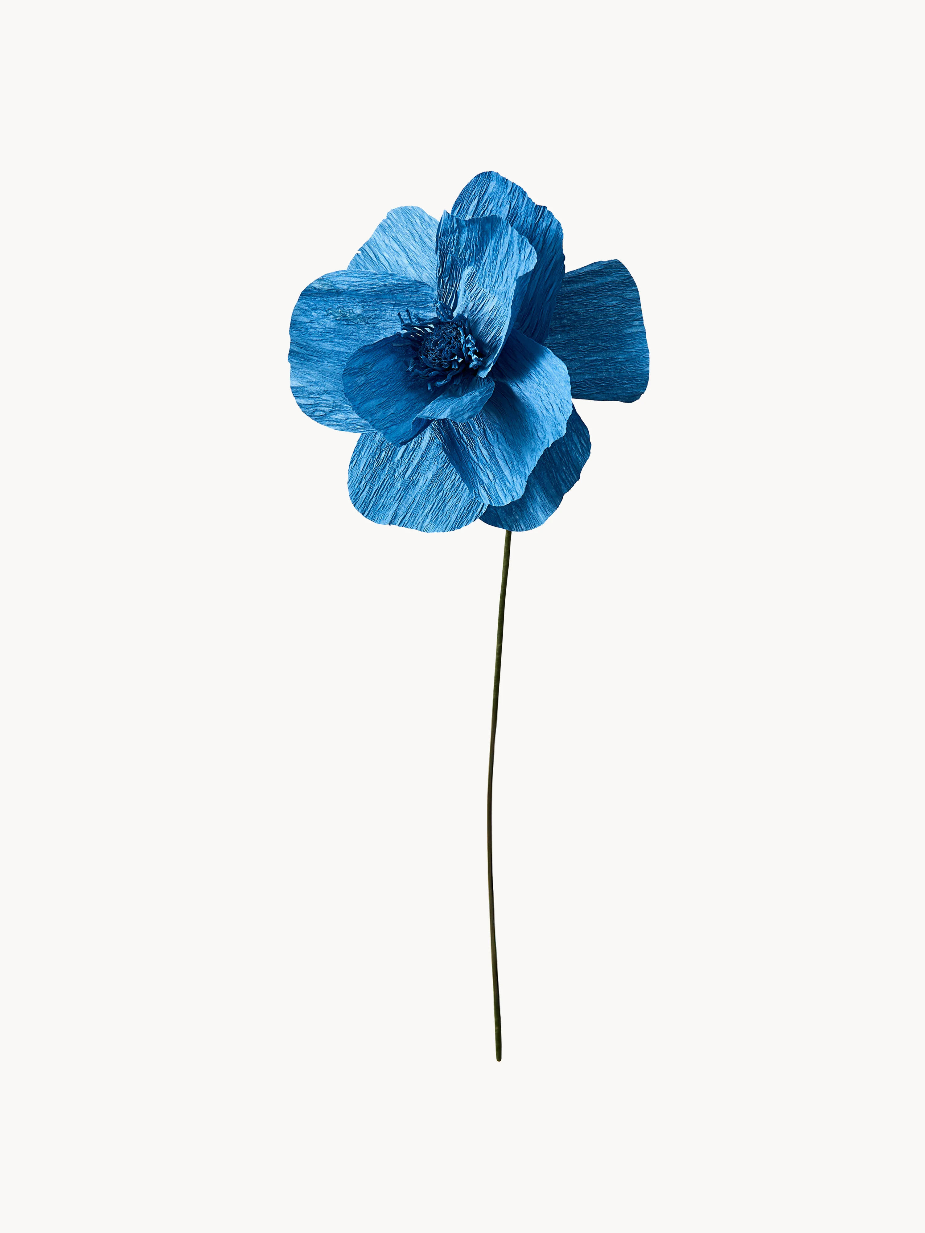 Handgefertigte Kunstblume Himalayan Poppy
