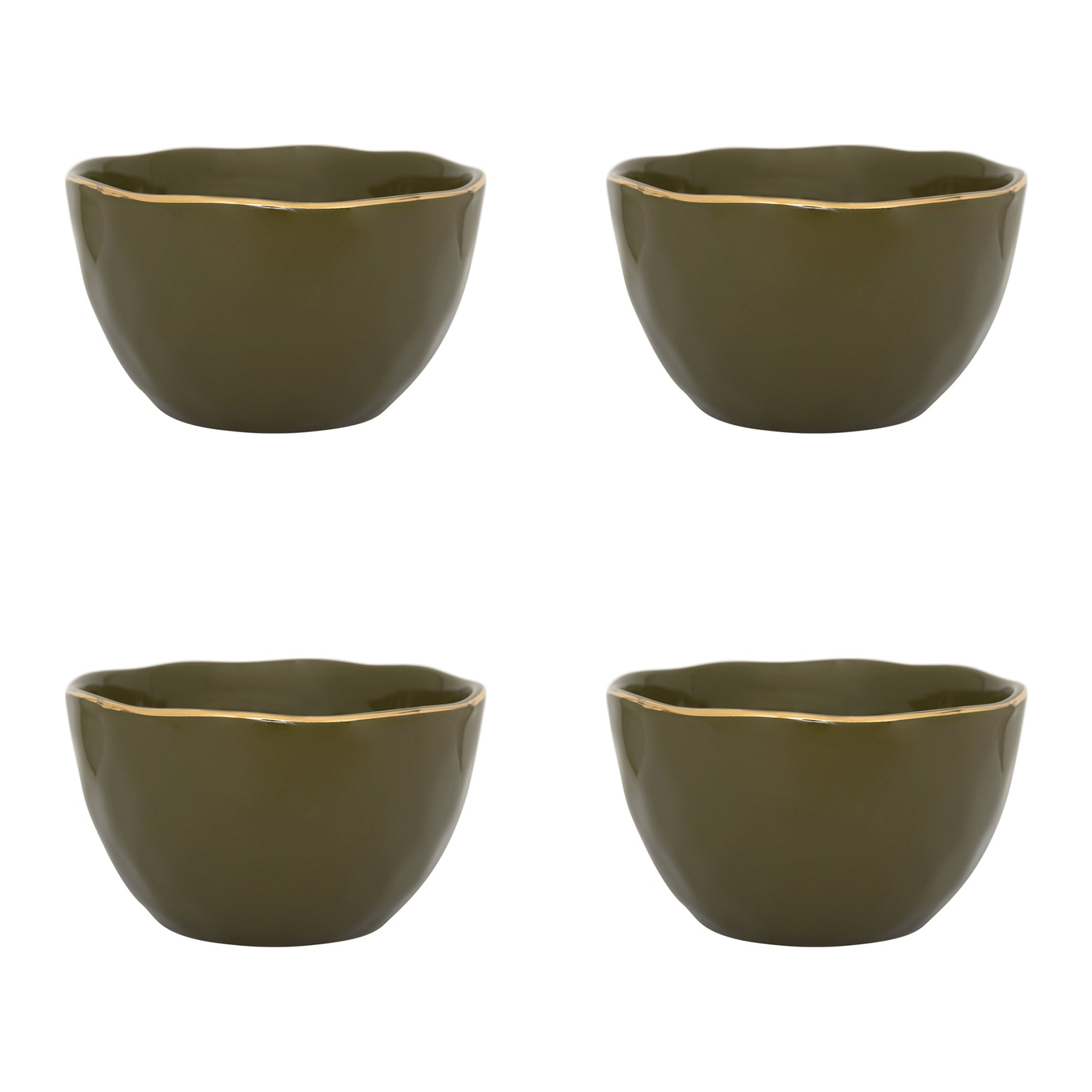 Urban Nature Culture Good Morning Kom Ø 14 cm - Fir Green