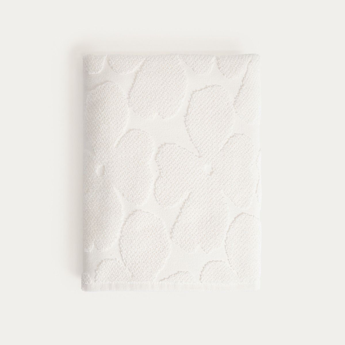 Ręcznik FLORES ecru żakardowy 70x130 cm