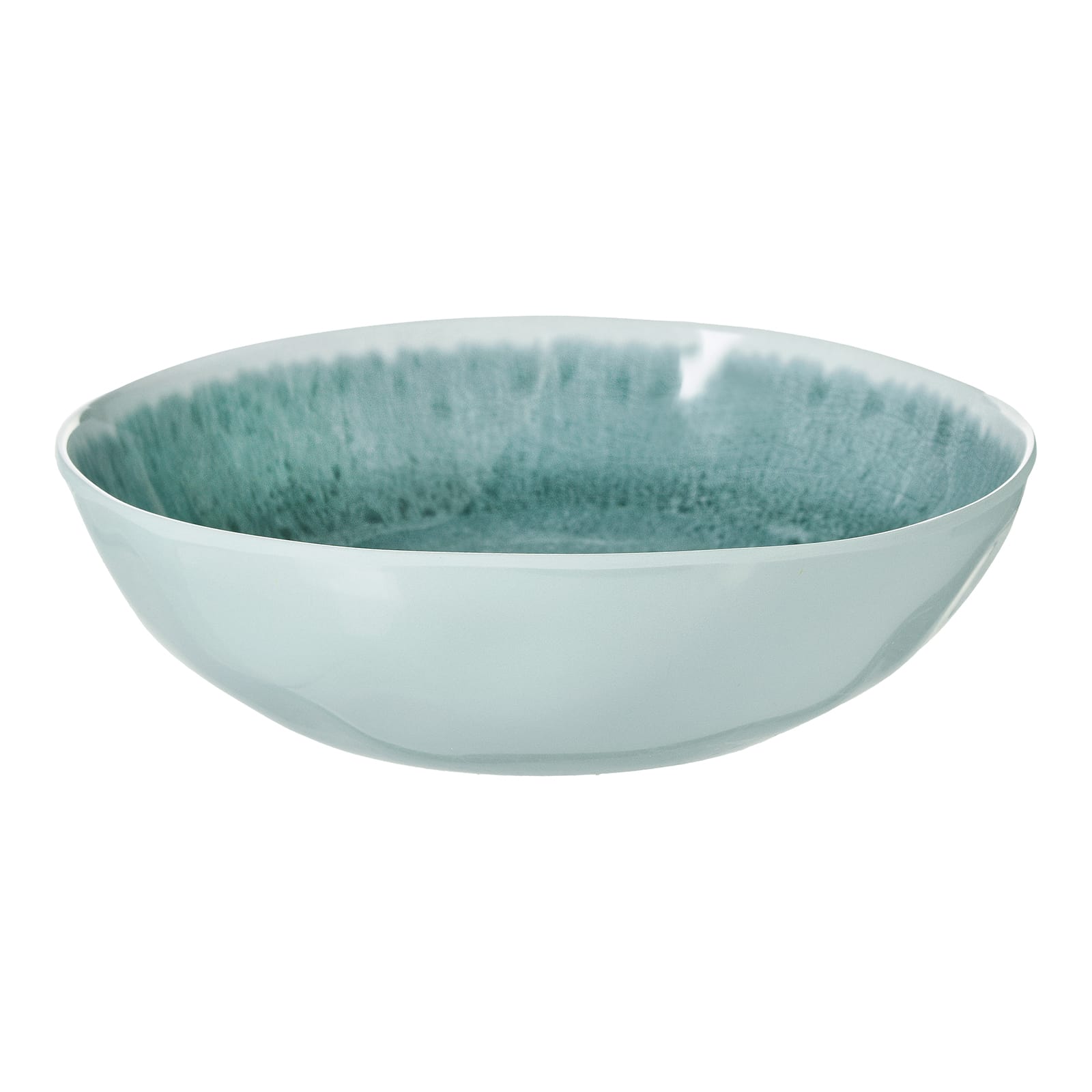 Melamin-Servierschale Veda Türkis, ⌀ 19 cm, H 50 mm