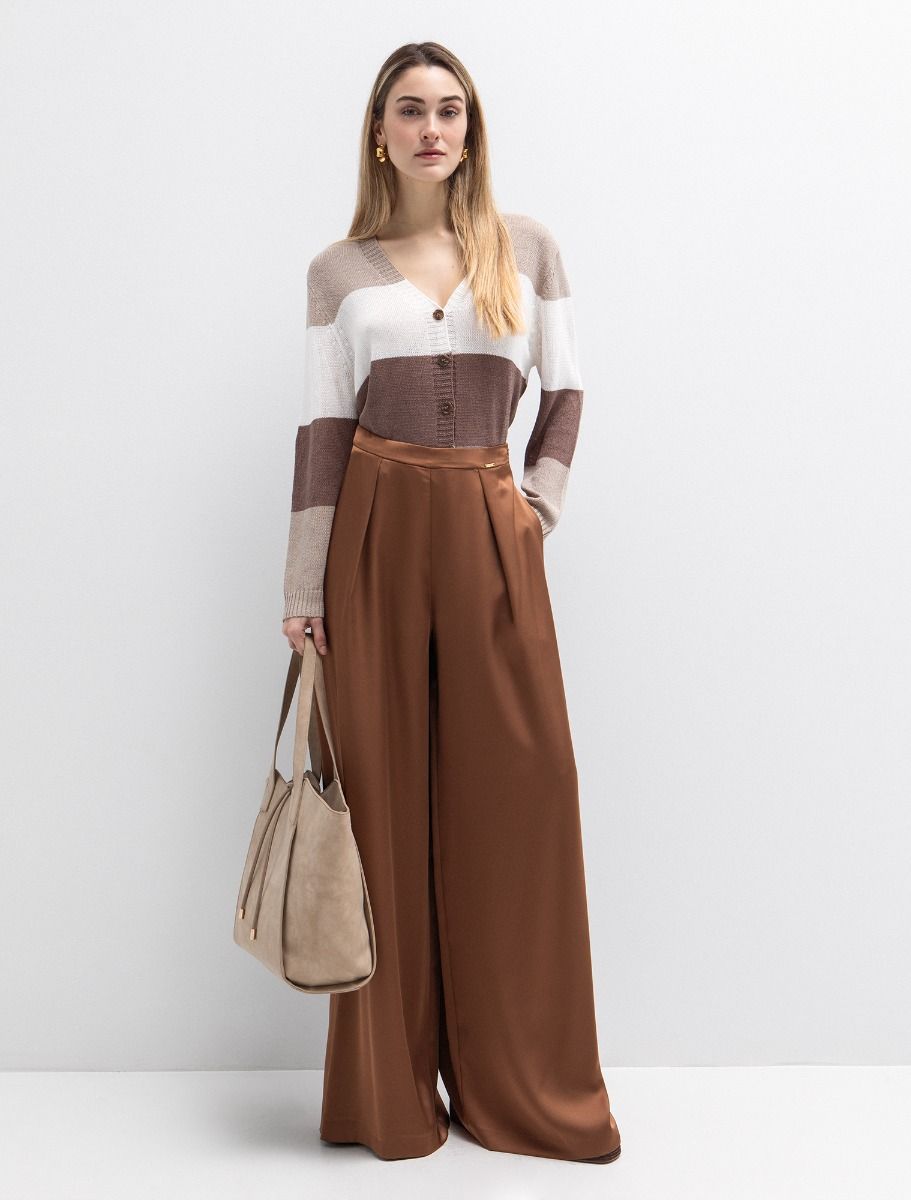 Ζακέτα με φαρδιά ρίγα