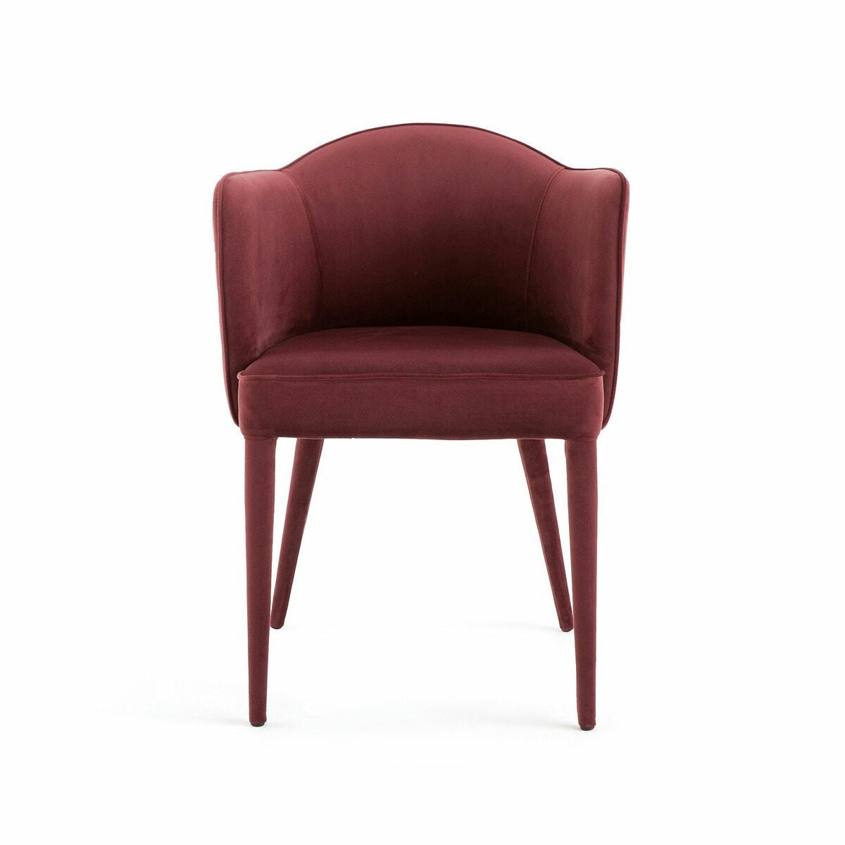 Fauteuil de table velours, Leos