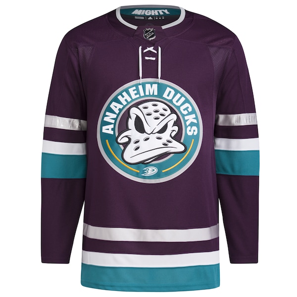Anaheim Ducks adidas 30th Anniversary Primegreen Authentic Jersey – Purple