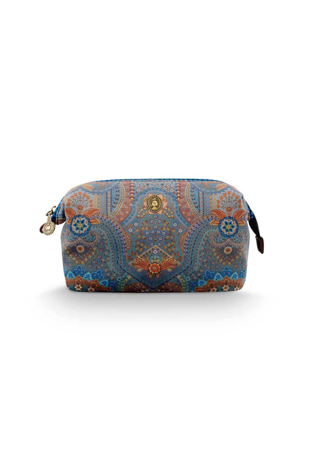 Pip Studio - Cooper Make-up Tasje Dames - Jabali - Blauw - 22.5x9.5x15cm